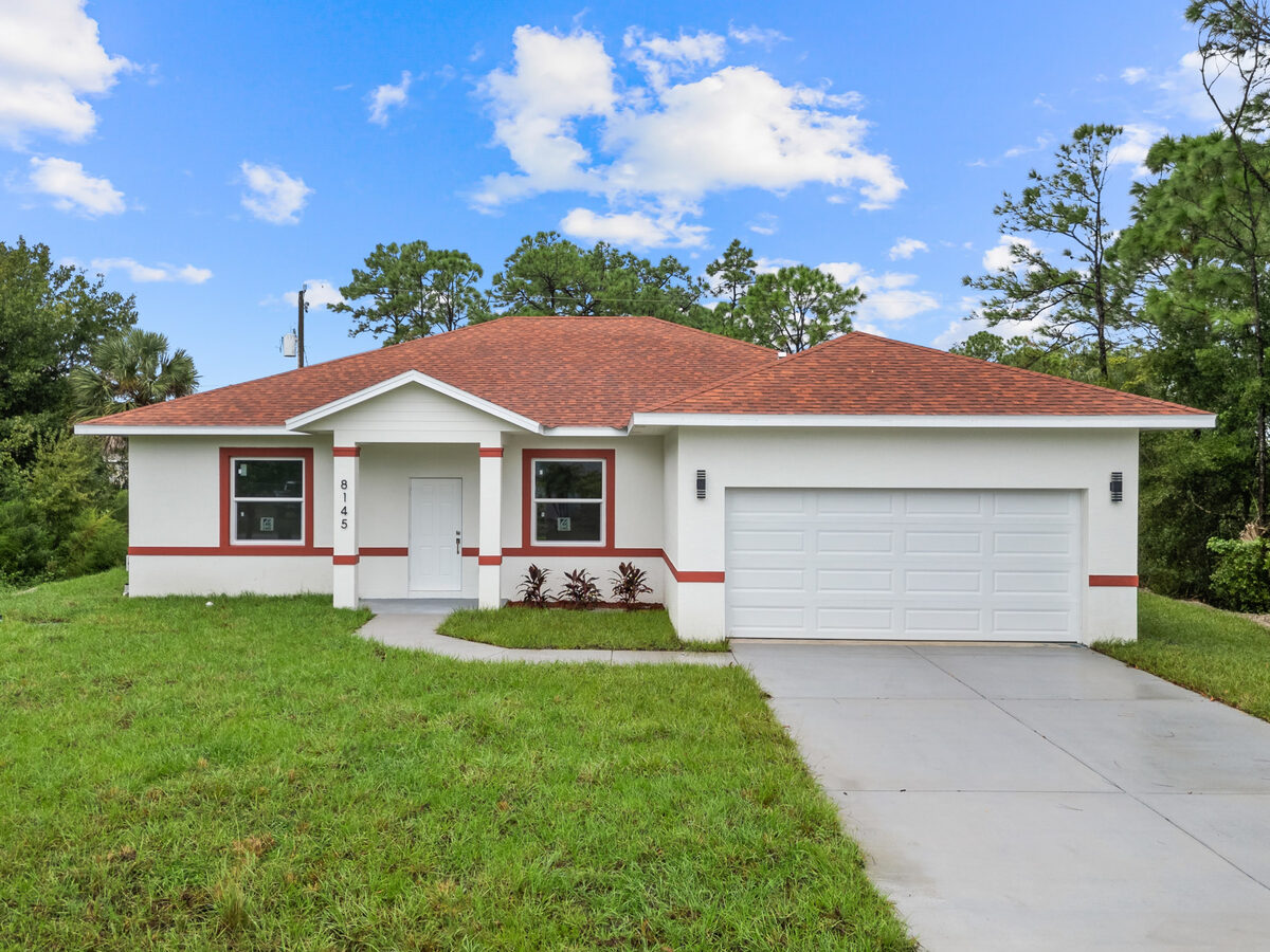 Model D - 2,607 sq.ft. finished exterior by MEF Homes